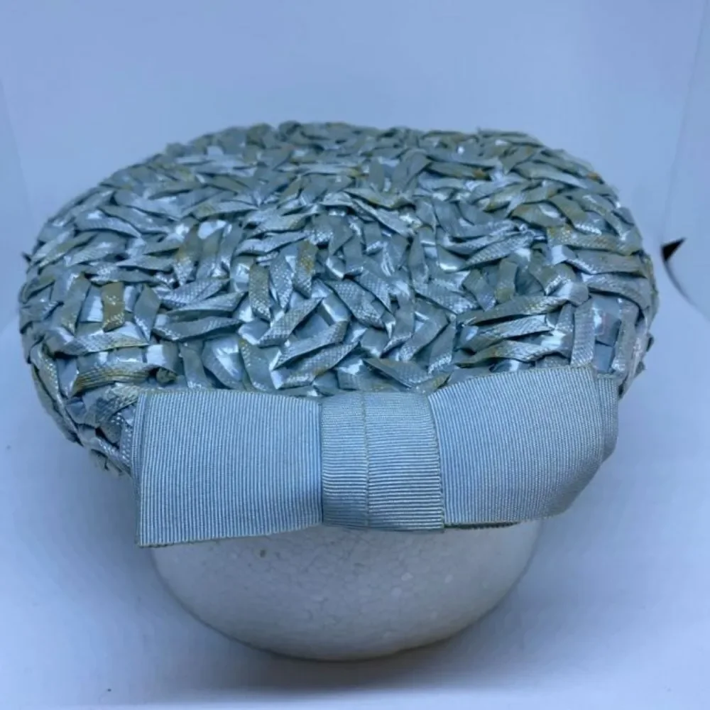 Vintage Union Made Blue Hat - Picture 4 of 8